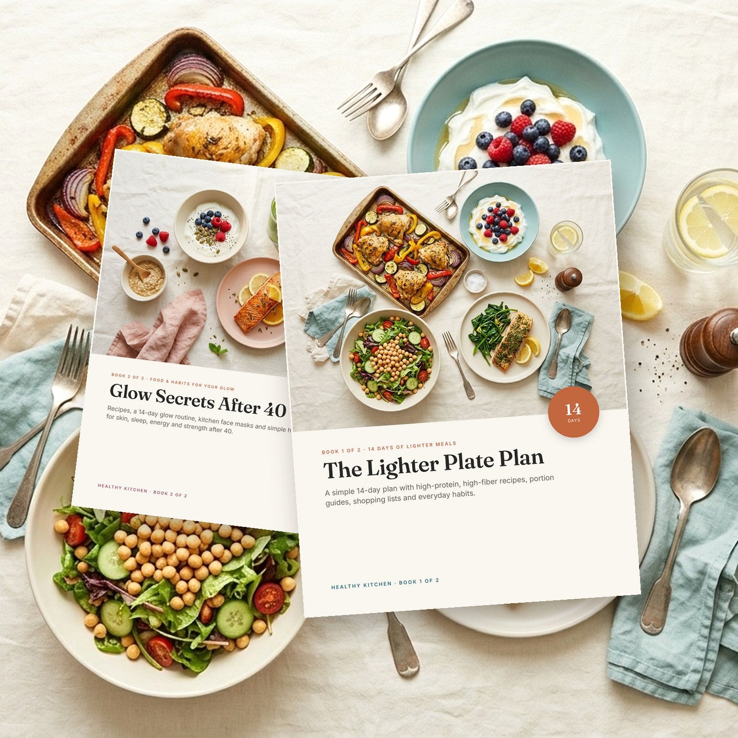The Lighter Plate Plan and Glow Secrets After 40