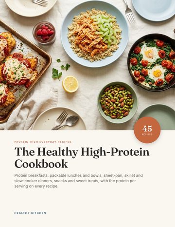 The Healthy High-Protein Cookbook cover