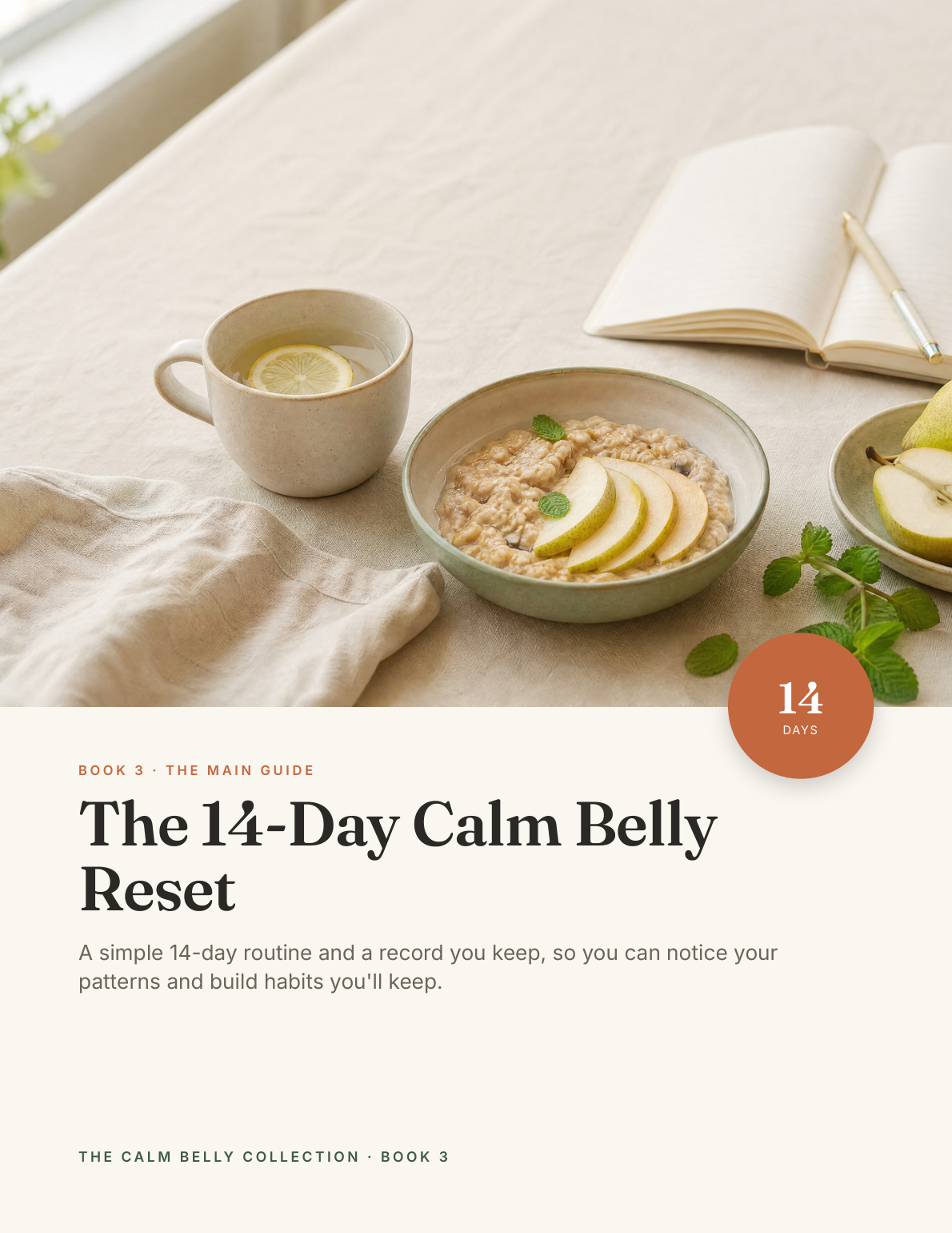 The 14-Day Calm Belly Reset (eBook)