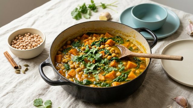 Moroccan-Style Chickpea Stew