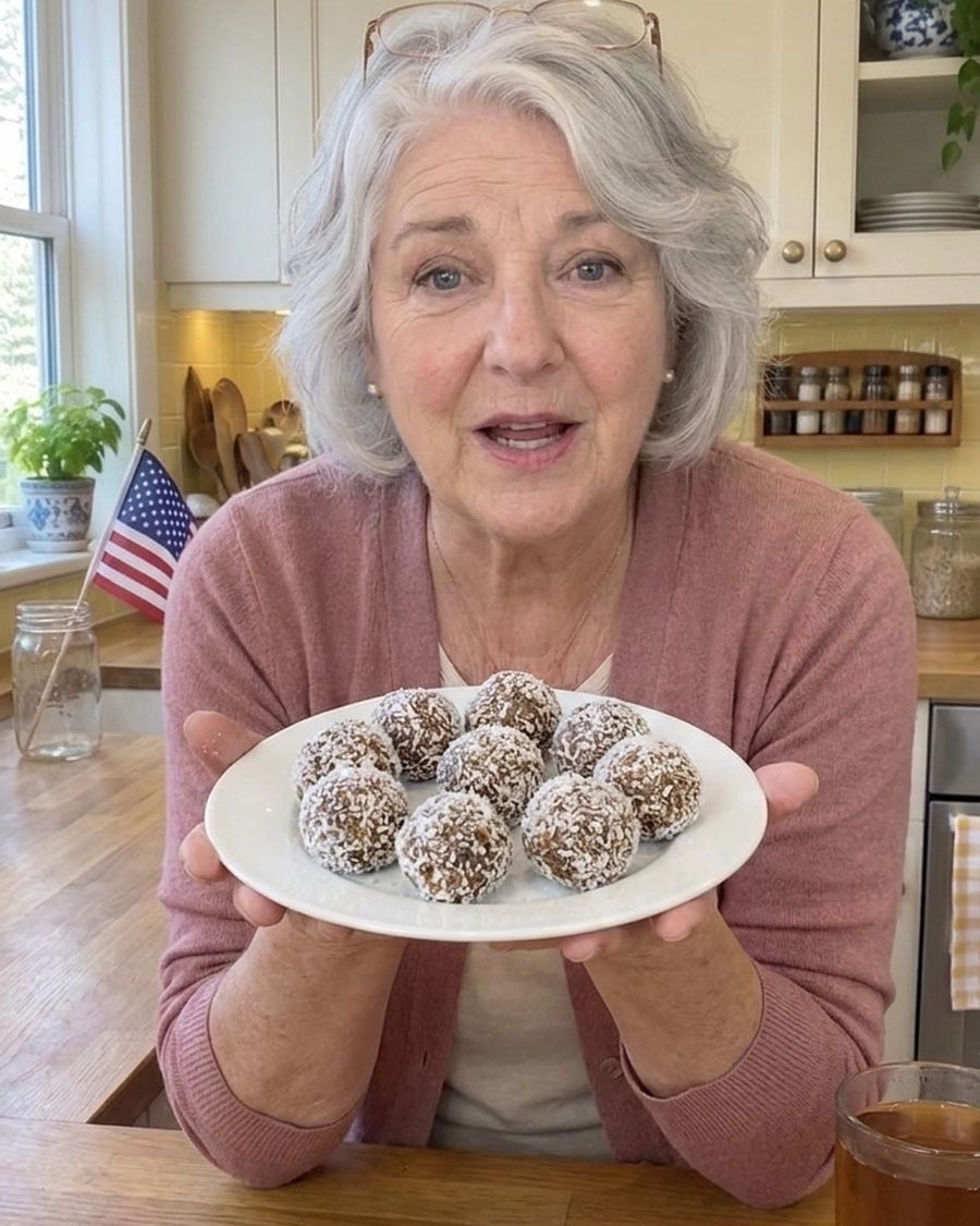 Coconut Date Balls