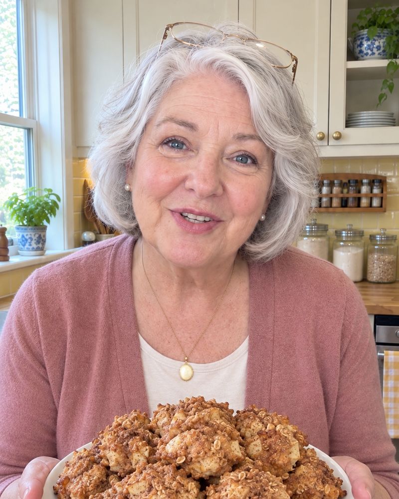 Ruth in her kitchen